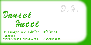 daniel huttl business card