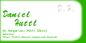 daniel huttl business card